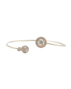 Medallion Open Bangle