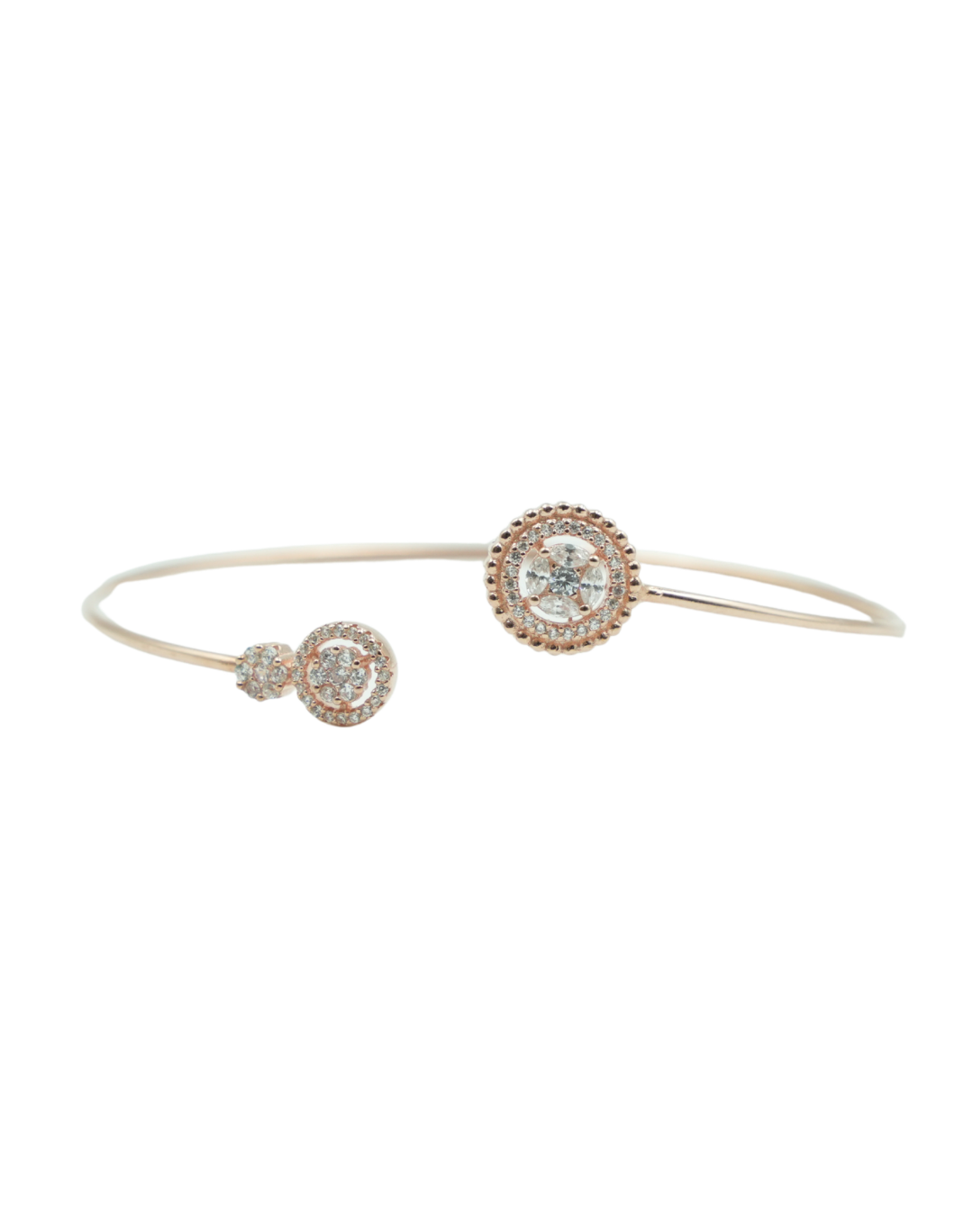 Medallion Open Bangle