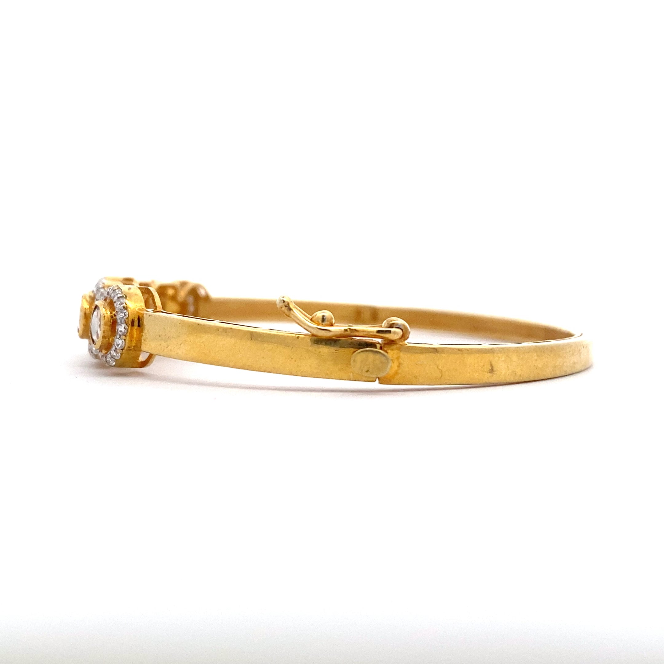 Moissanite Eternity Bangle