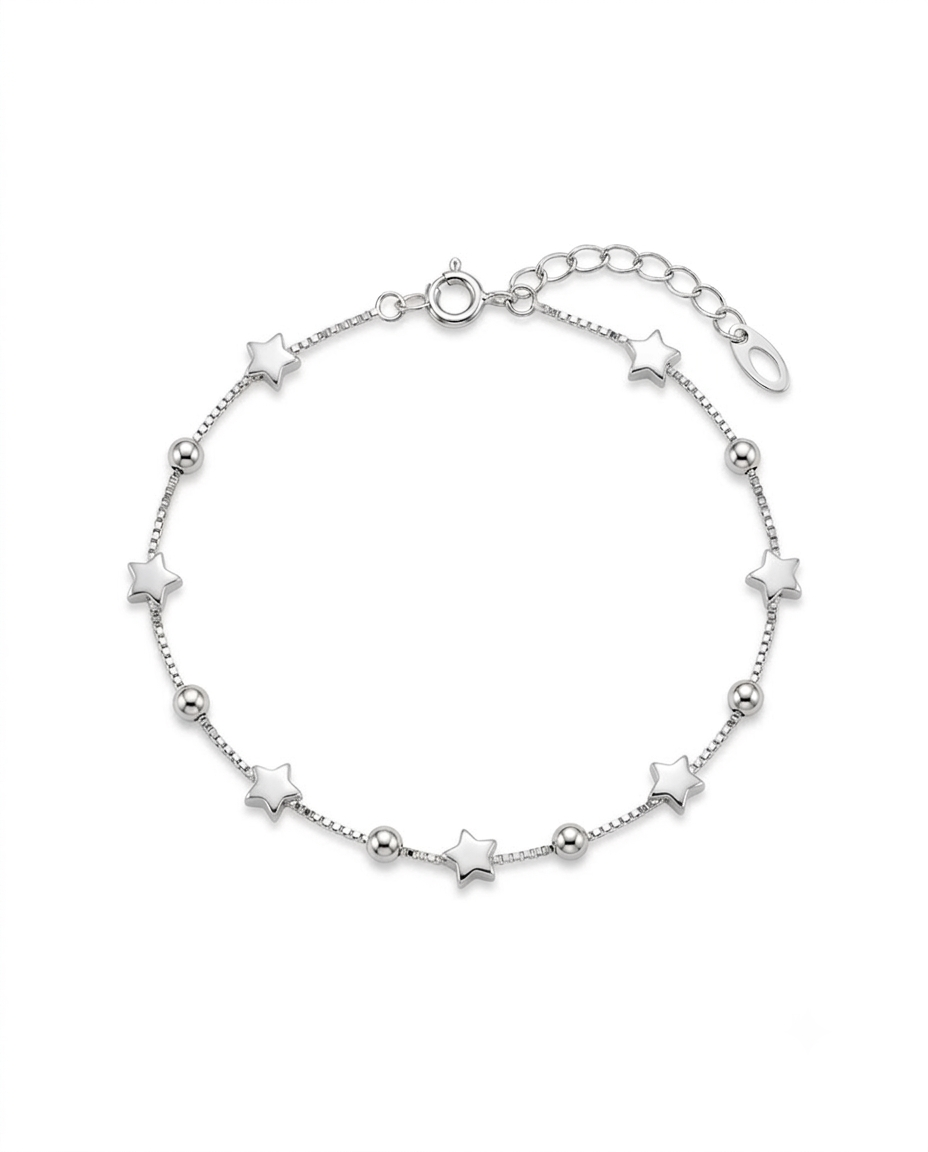 Star & Ball Station Bracelet