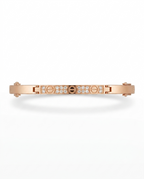 Rose Gold Screw Bangle