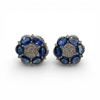 Ocean Royale Tanzanite Floral Studs