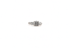 Classic Solitaire Shoulder Set Ring