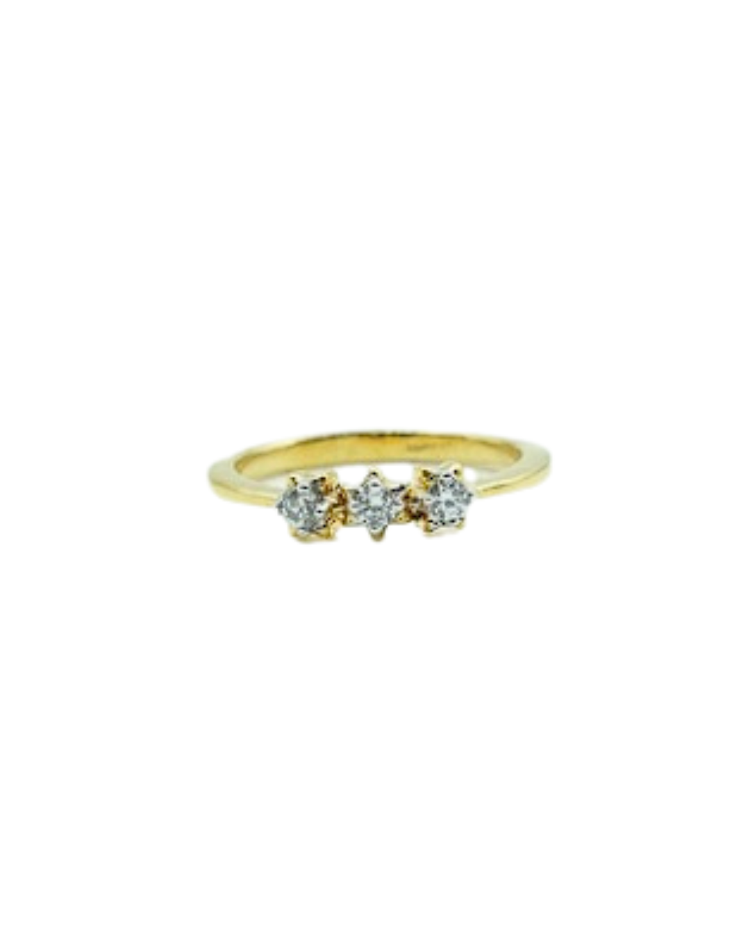 Three Stone Trilogy Ring