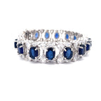 Sapphire Moissanite Bracelet