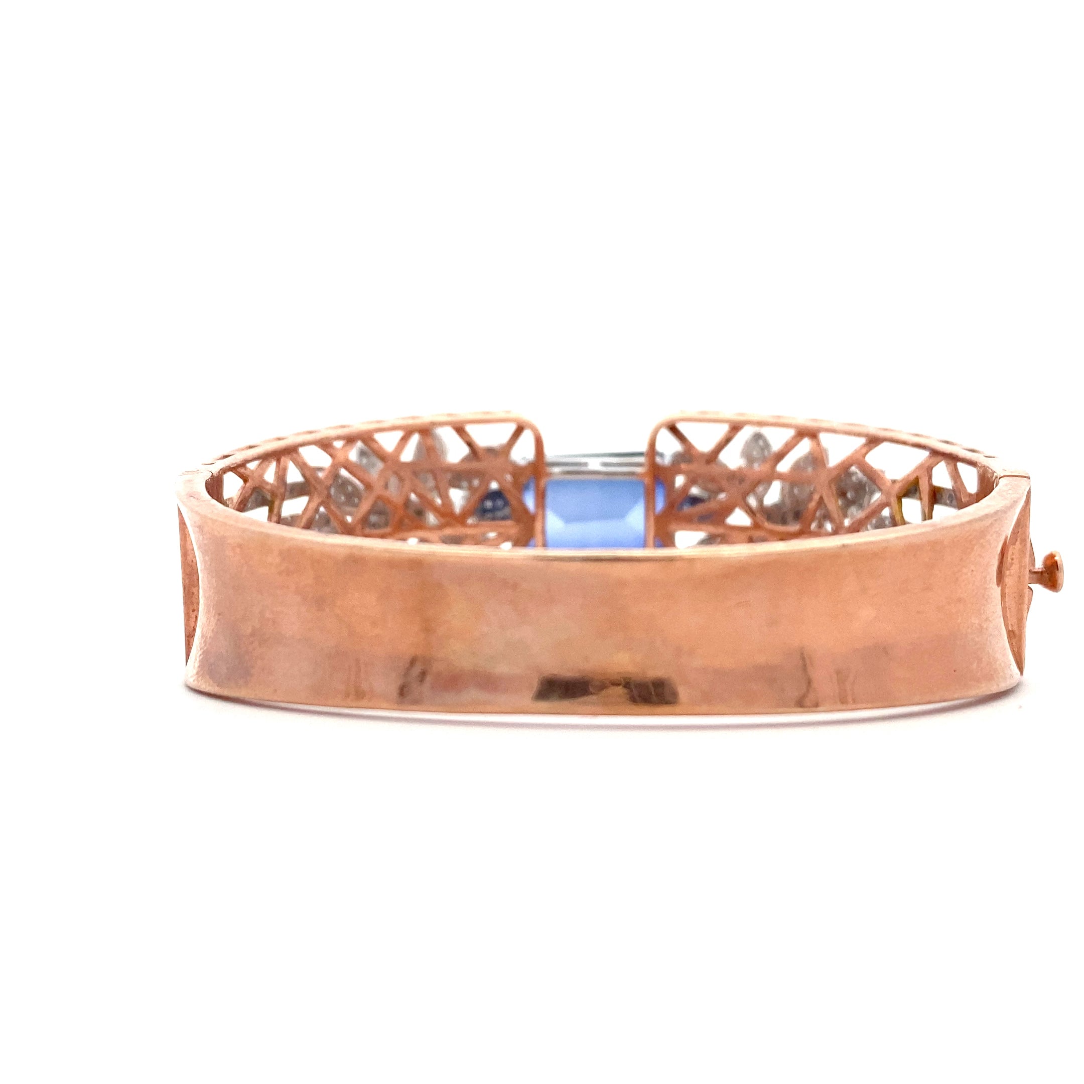 Sapphire Lattice Bangle