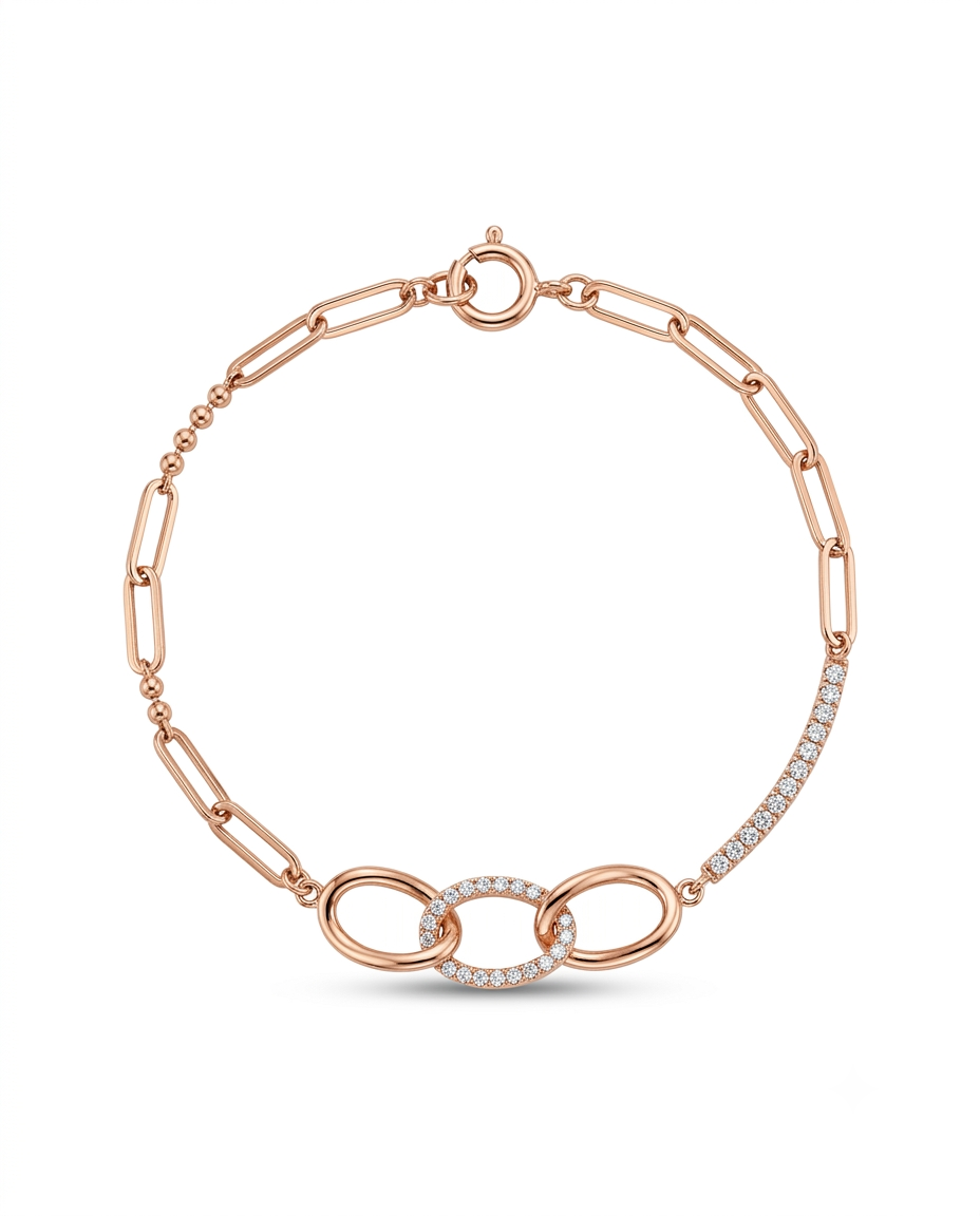Oval Link Chain Bracelet