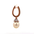 Hoop Crown Pearl Drop