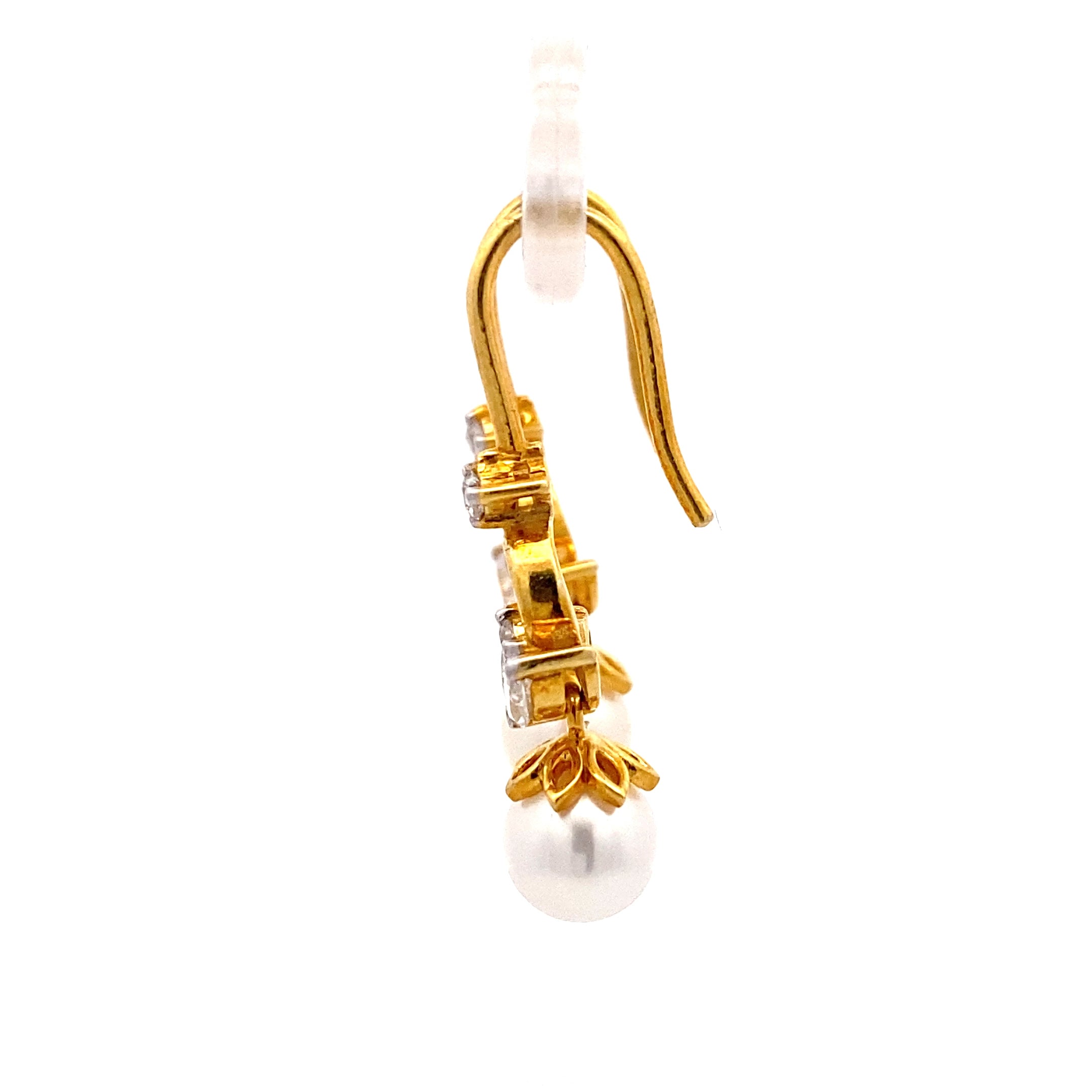 Crystal Pearl Hook Drops