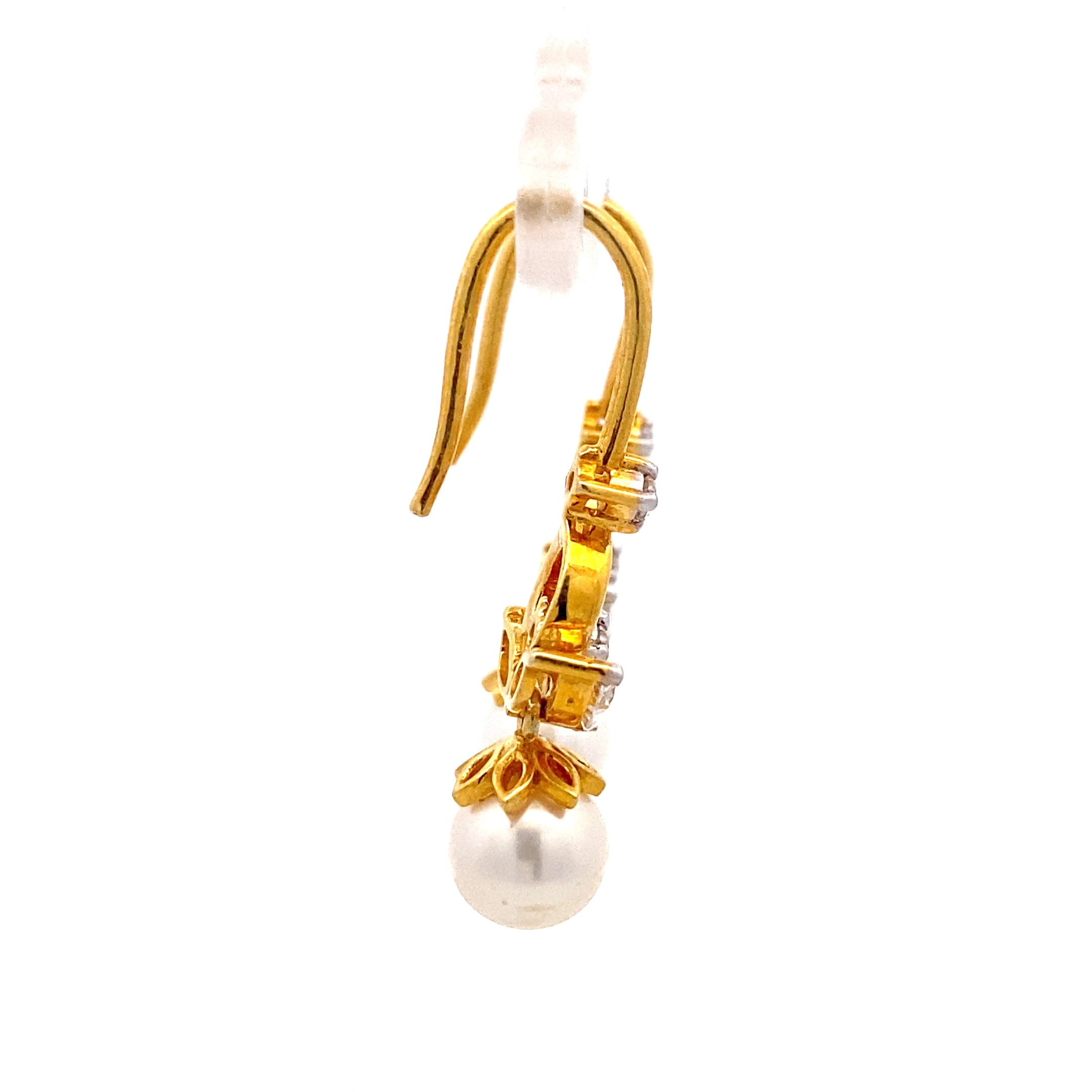 Crystal Pearl Hook Drops