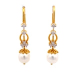 Crystal Pearl Bar Drops