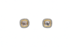 Cushion Crystal Pavé Studs