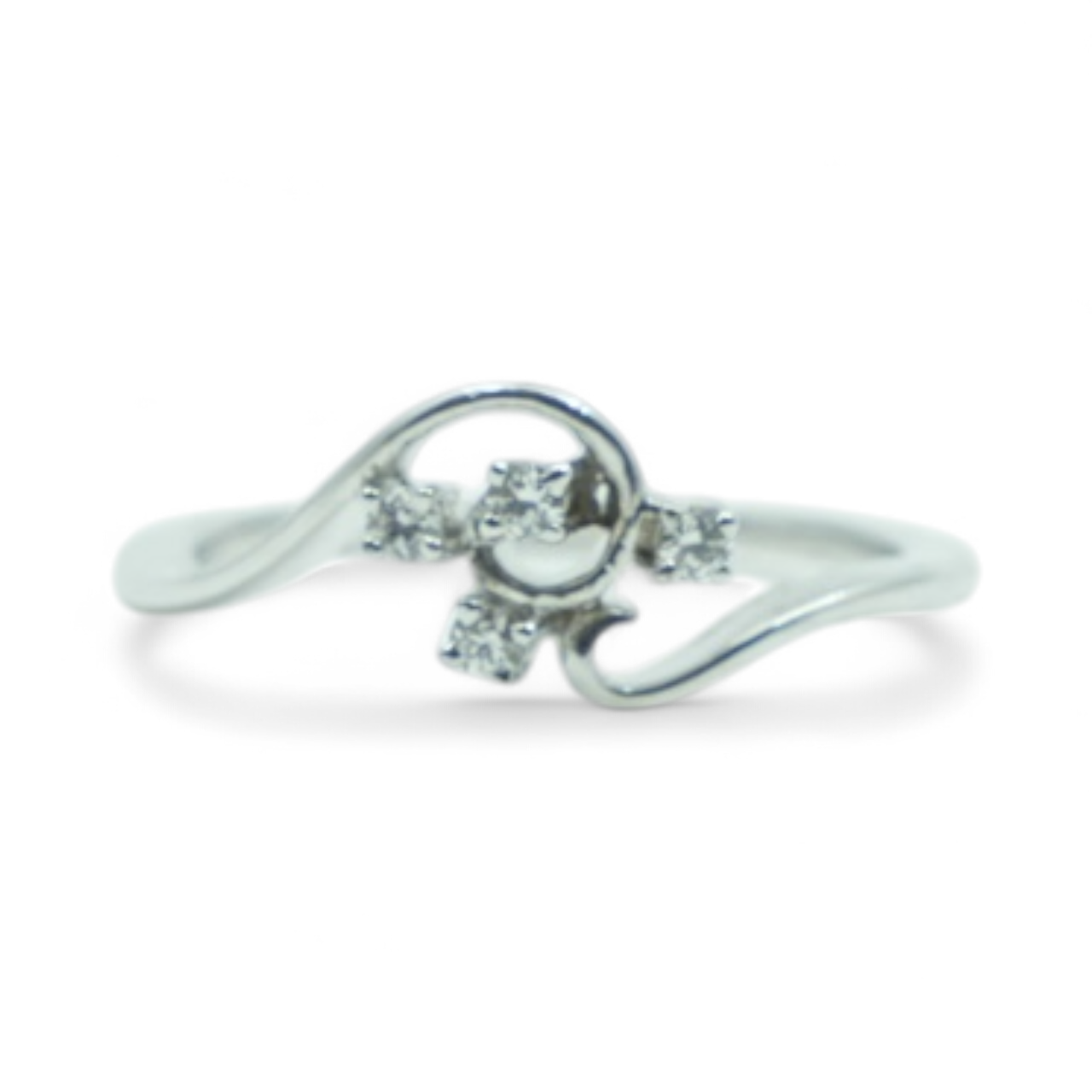 Baguette Cluster Bypass Ring