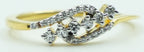 Cascade Flower Swirl Ring