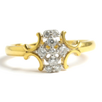 Pavé Star Cluster Ring
