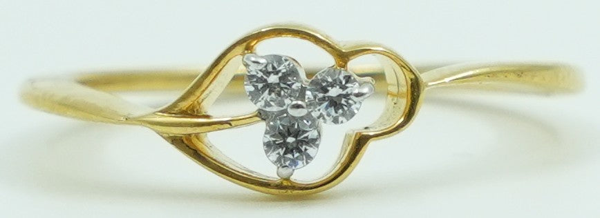 Clover Knot Silver Ring