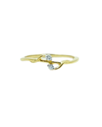 Asscher Bezel Solitaire Ring