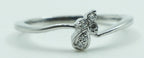 Teardrop Bud Silver Ring