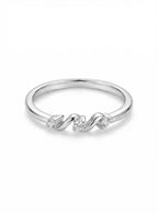 Twisted Trio Diamond Band