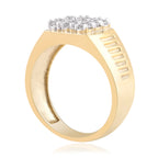 Grid Cluster Band Ring