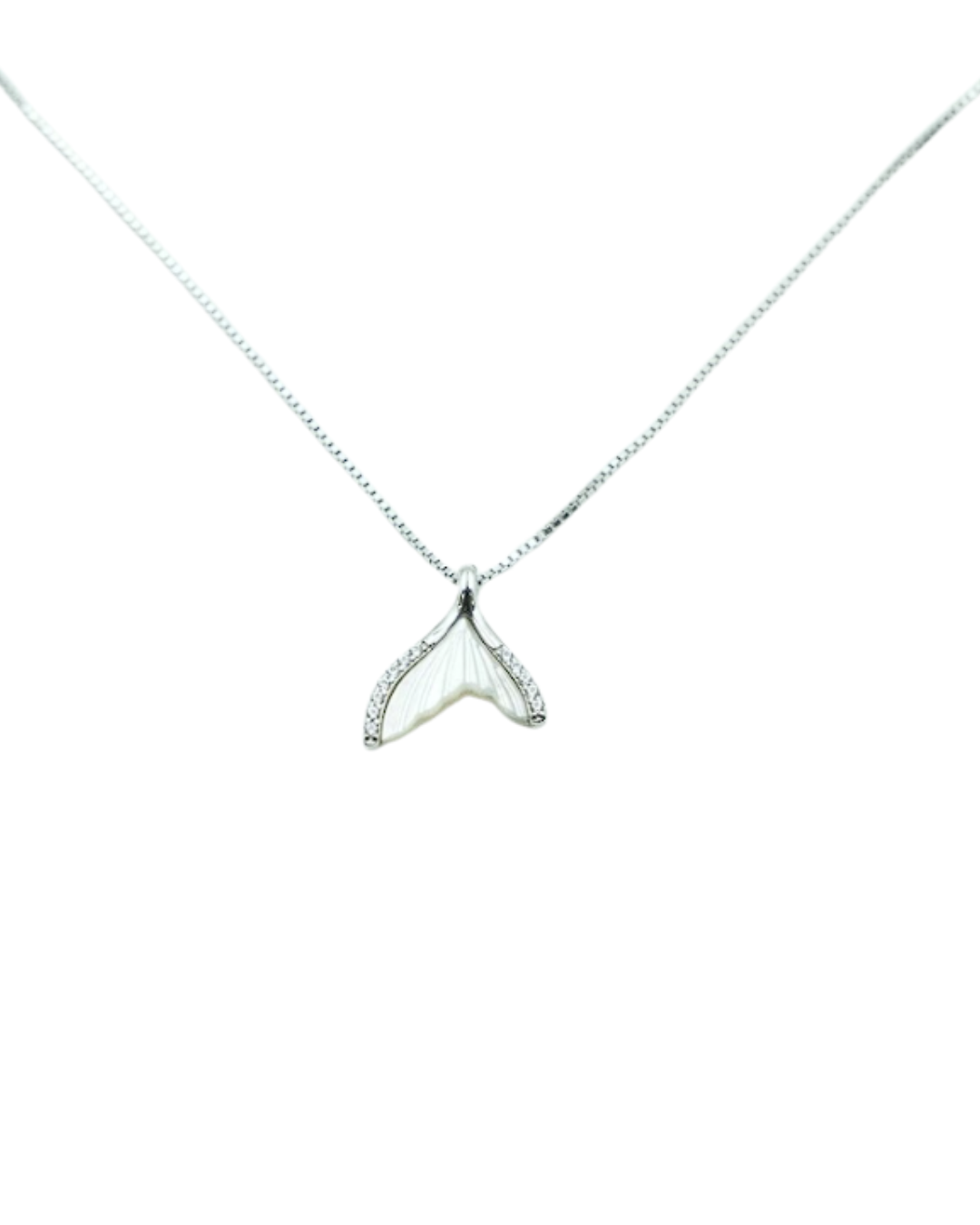 Pearl Mermaid Tail Necklace