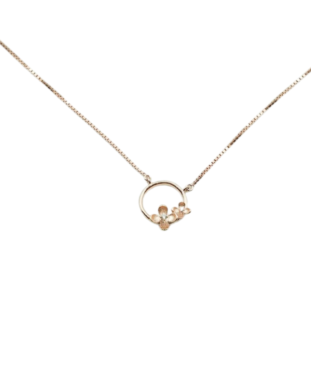 Floral Halo Necklace