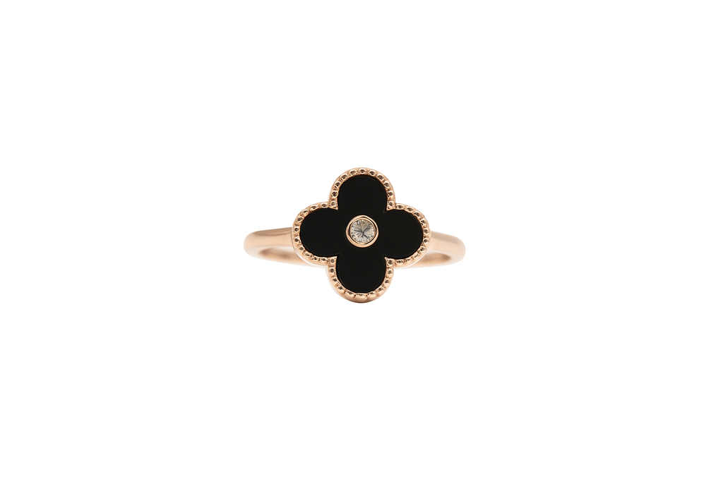 Black Clover Silver Ring
