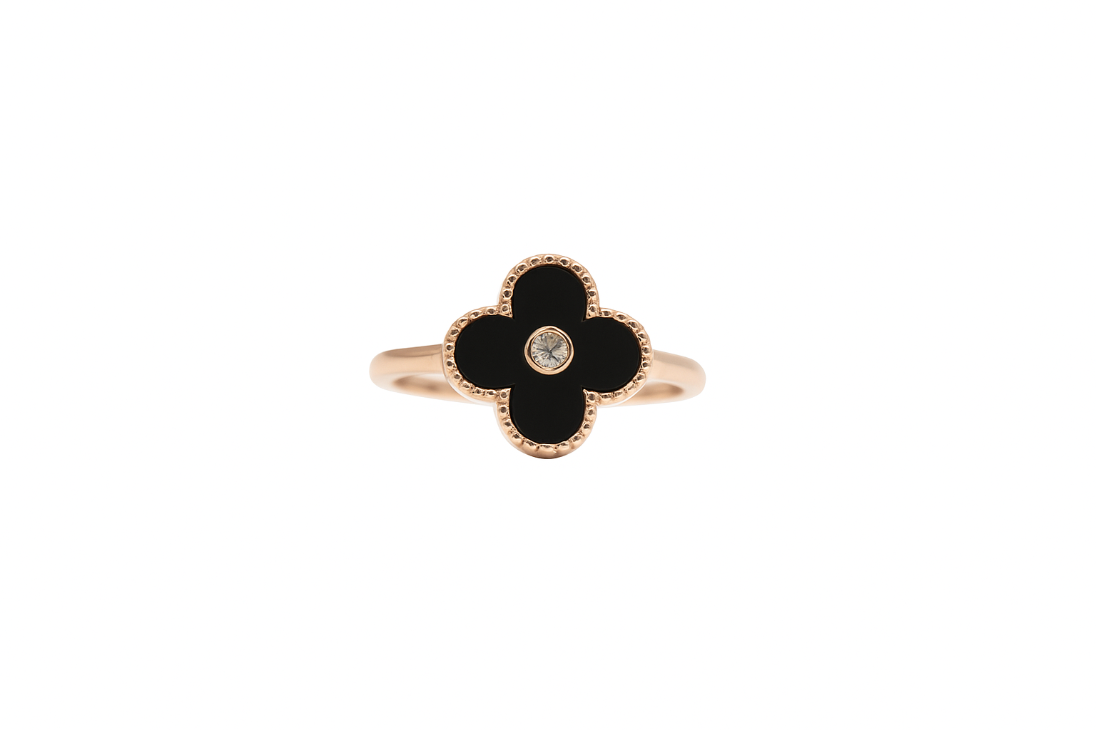Black Clover Silver Ring