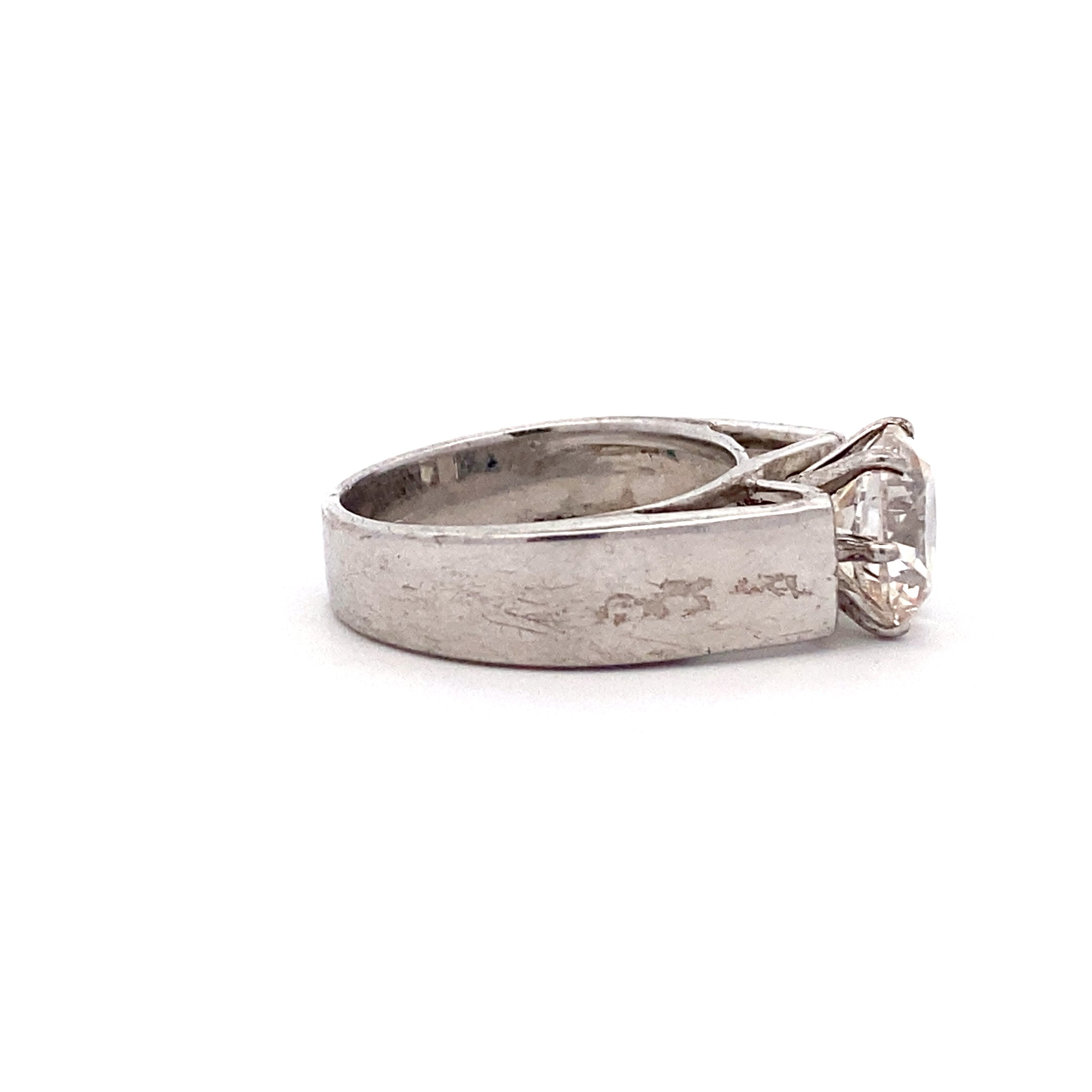 Bold Solitaire Ring
