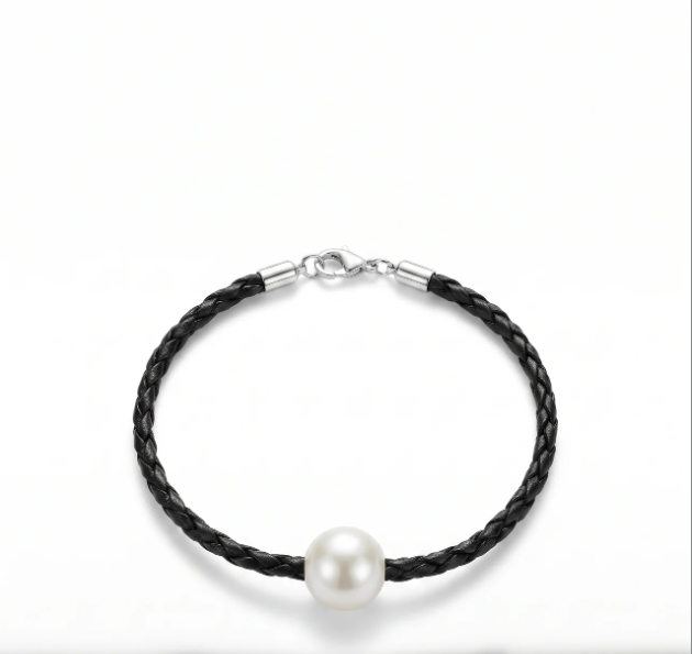 Braided Pearl Bracelet