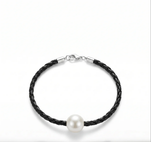 Braided Pearl Bracelet