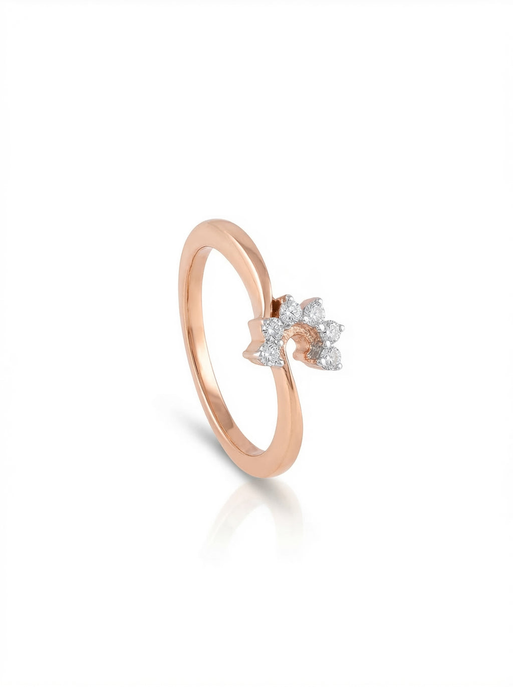 Starburst Cluster Silver Ring