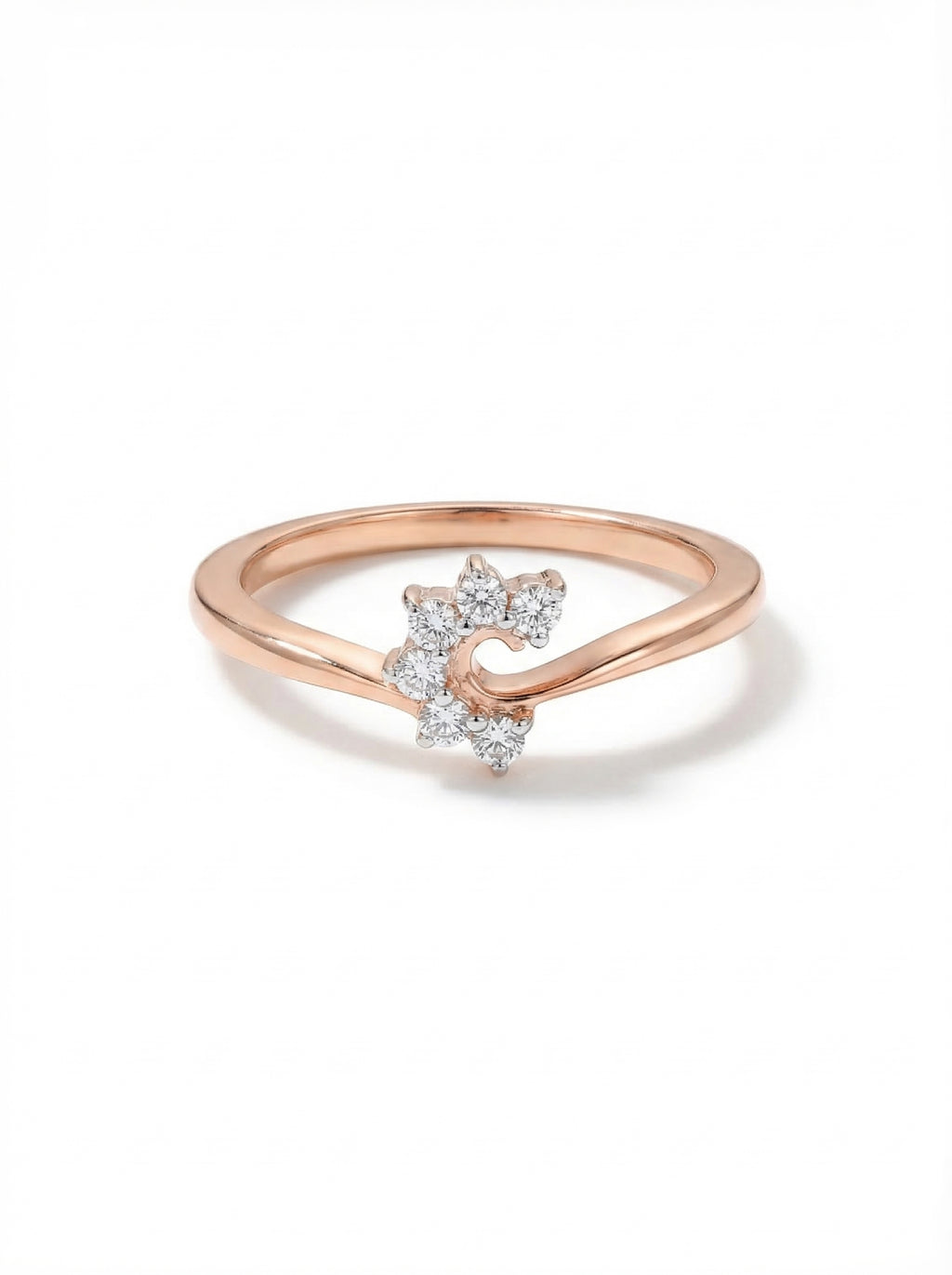 Starburst Cluster Silver Ring