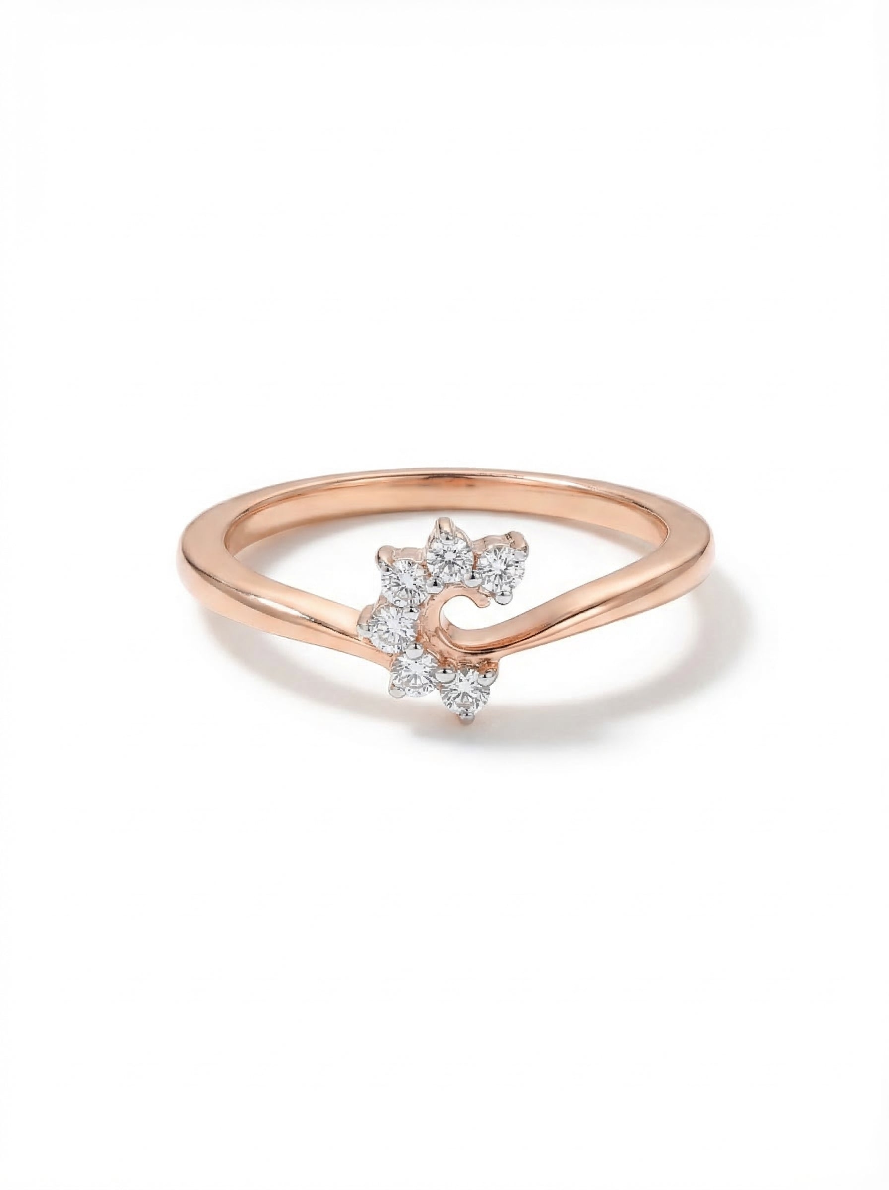Starburst Cluster Silver Ring