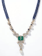 Sapphire Emerald Pearl Set