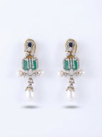 Sapphire Emerald Pearl Set