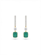 Crystal Huggie Earrings