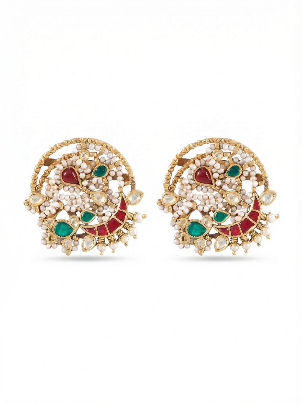 Antique Chand Stud Earrings