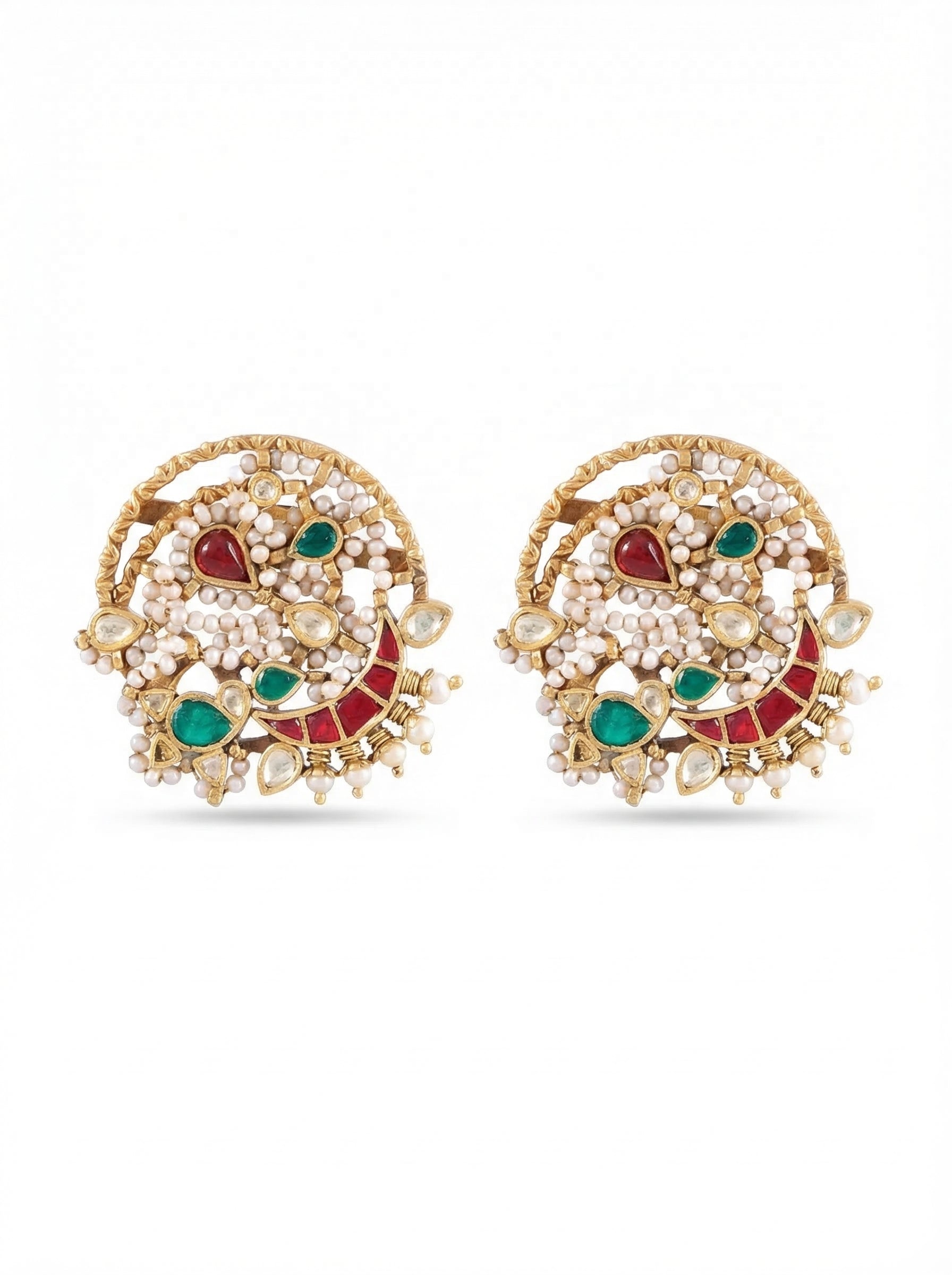 Antique Chand Stud Earrings