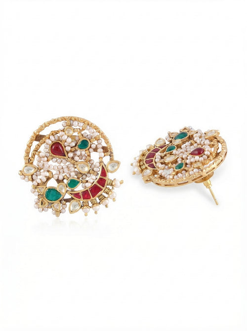 Antique Chand Stud Earrings