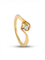 Heart Halo Solitaire Ring