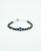 Evil Eye Black Bead Bracelet
