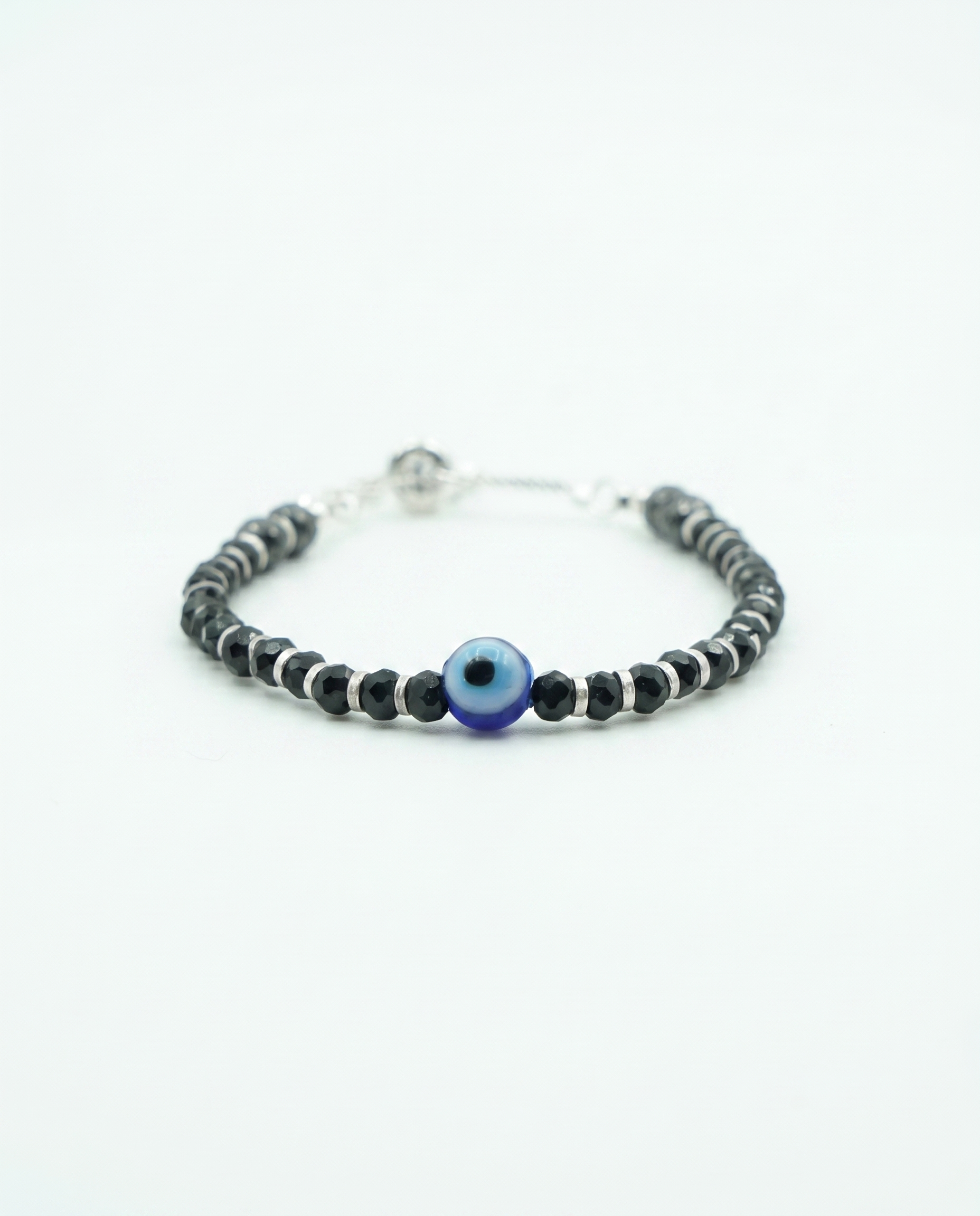 Evil Eye Black Bead Bracelet