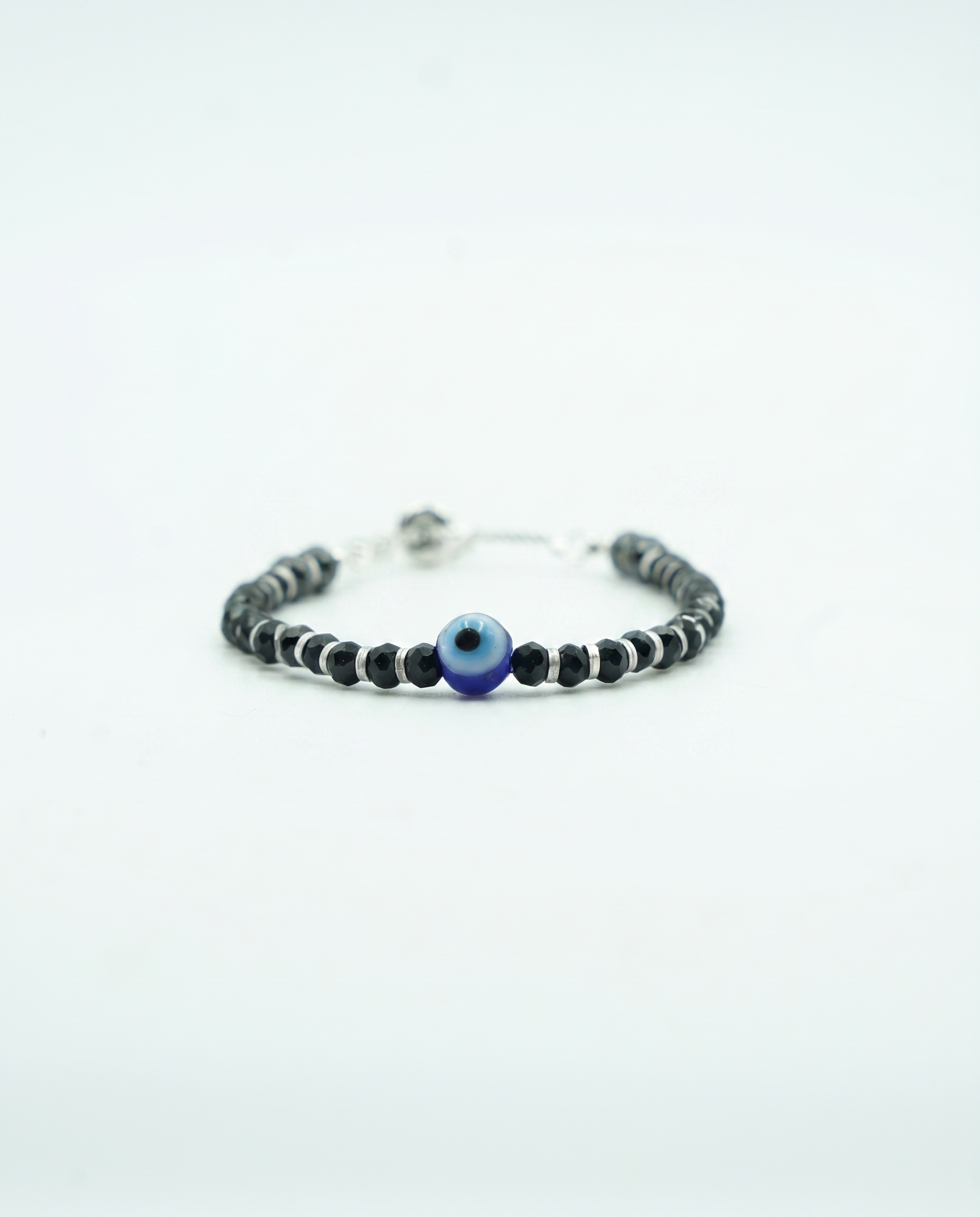 Evil Eye Black Bead Bracelet