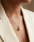 Classic White Pearl Pendant