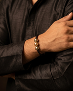 Pearl Braided Leather Bracelet