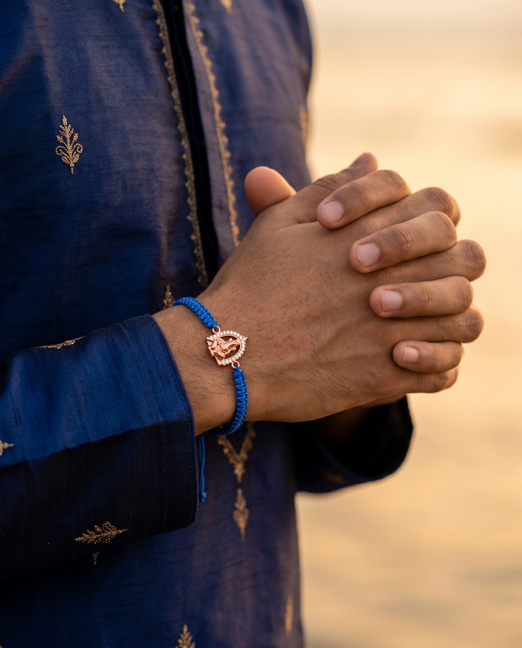Ganesha Cord Bracelet
