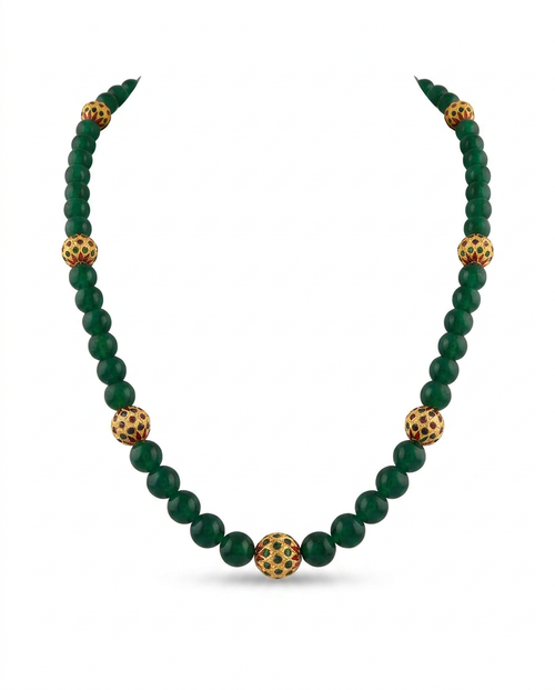 Bead Meenakari Necklace