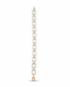Pavé Square Link Bracelet