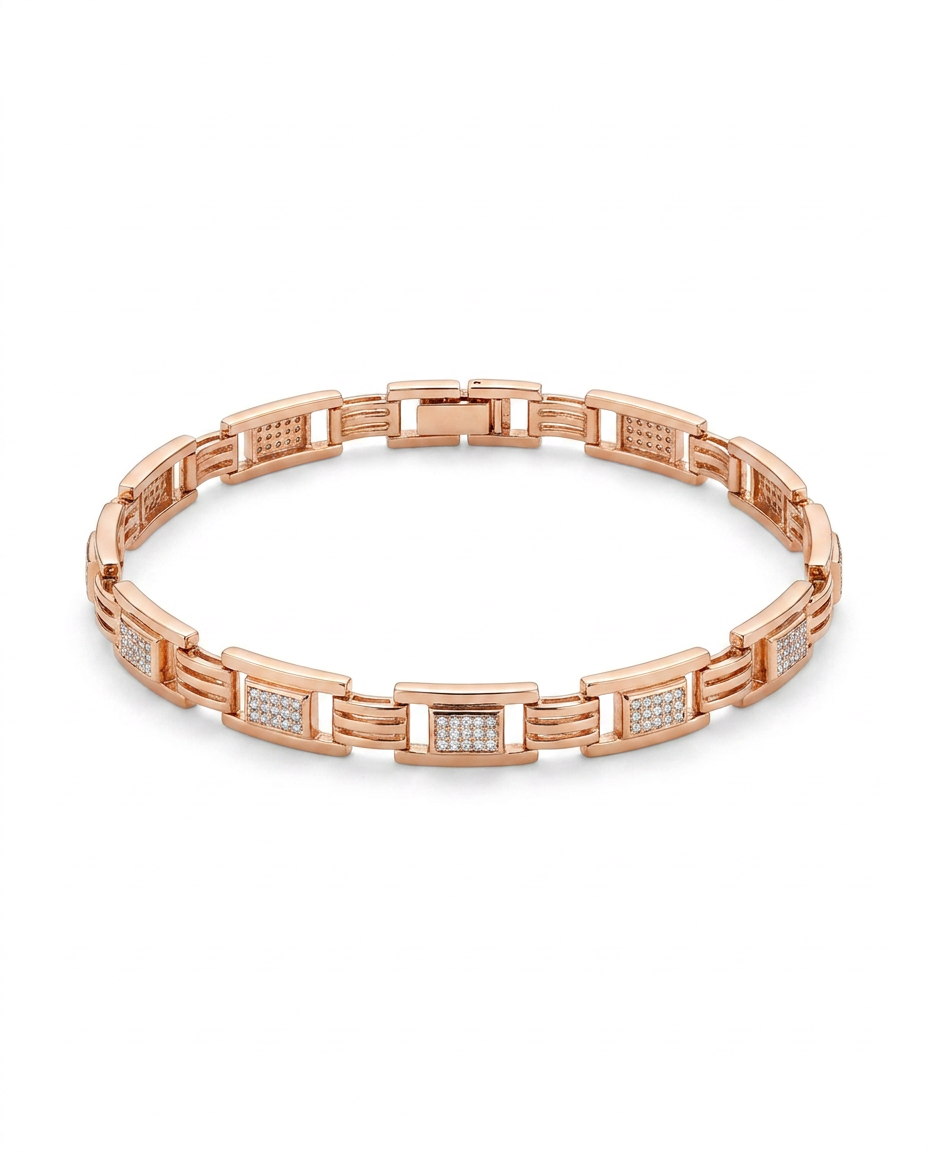 Pavé Link Men's Bracelet